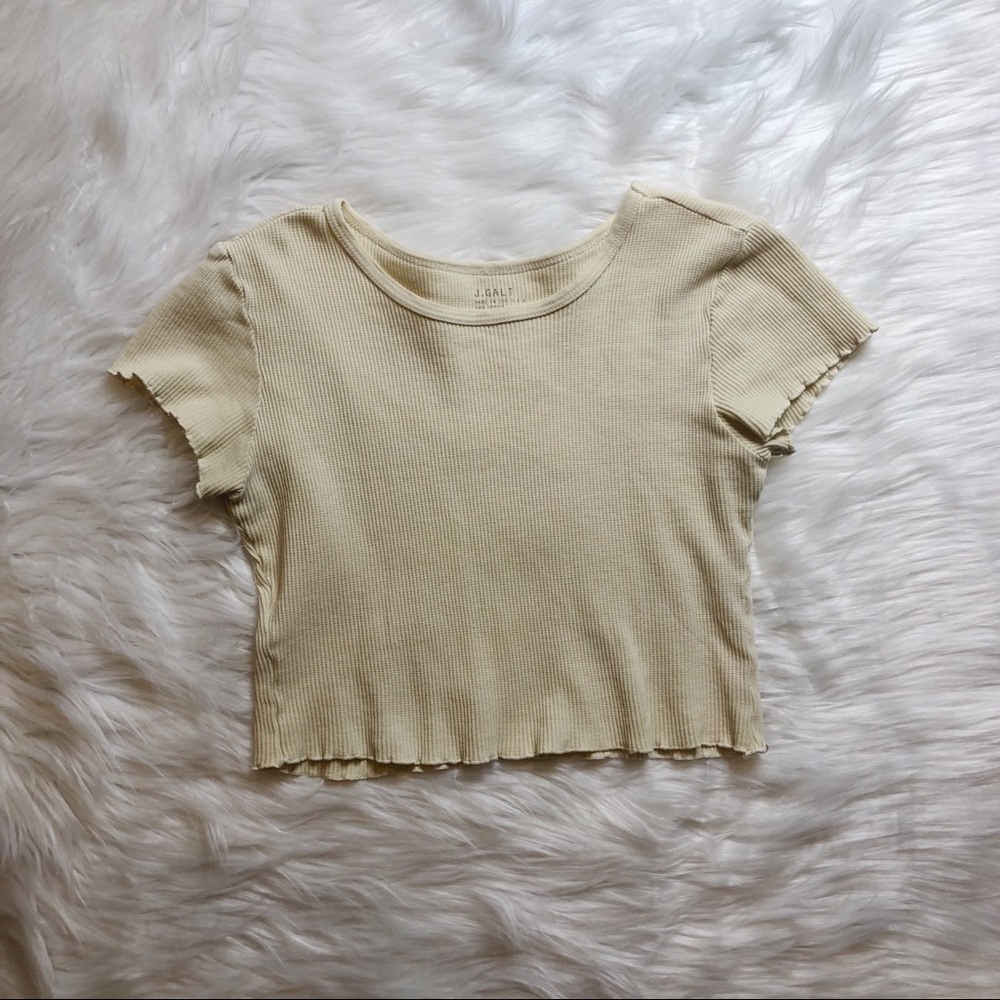 j. galt crop top